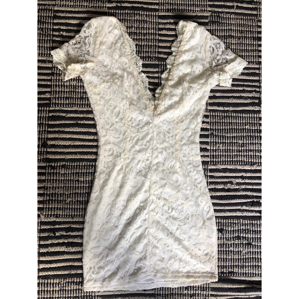 Tobi lace tight sexy dress meet worn sz S